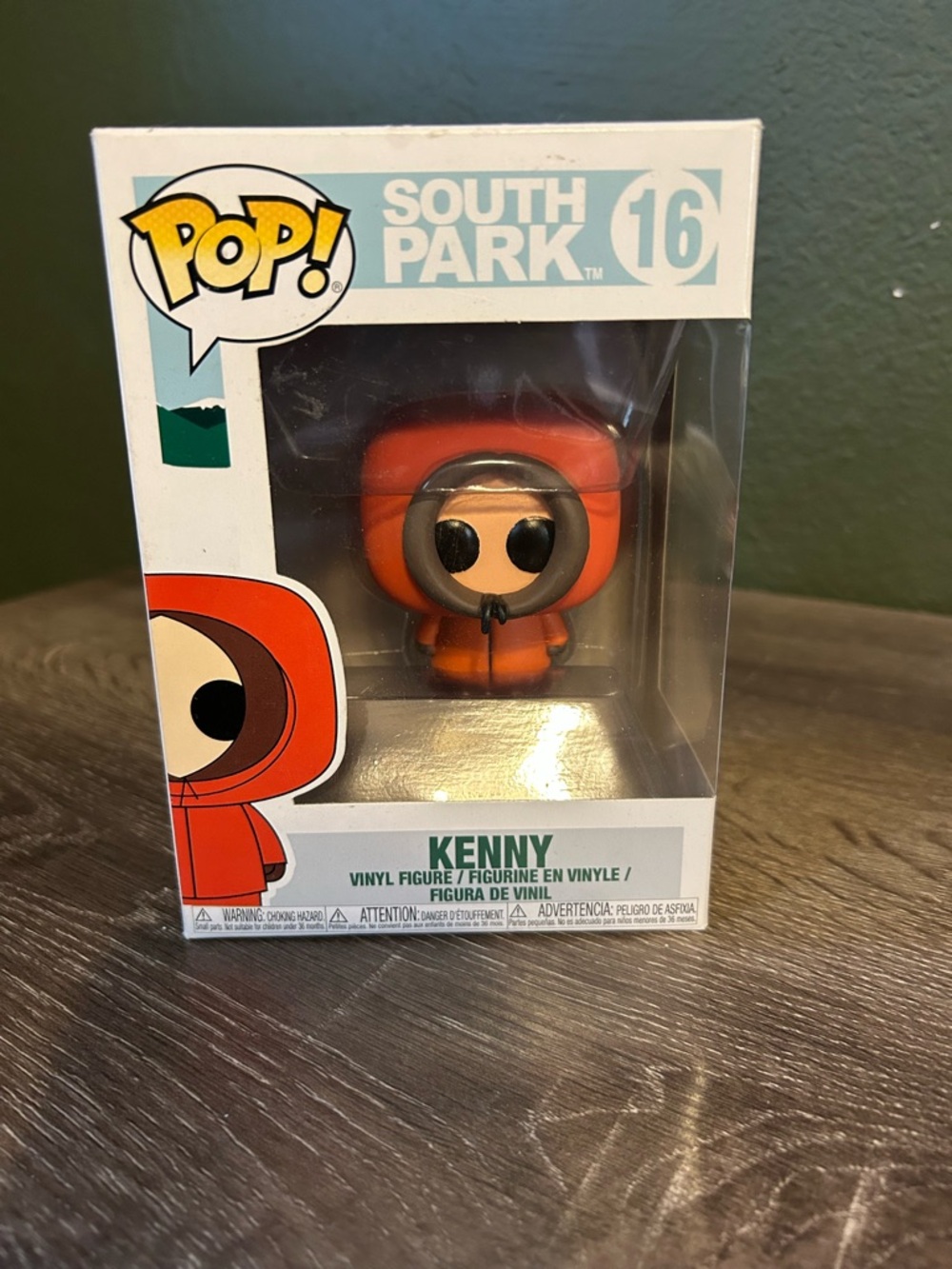 Funko Pop! South Park Kenny Orange Vinyl Figure
